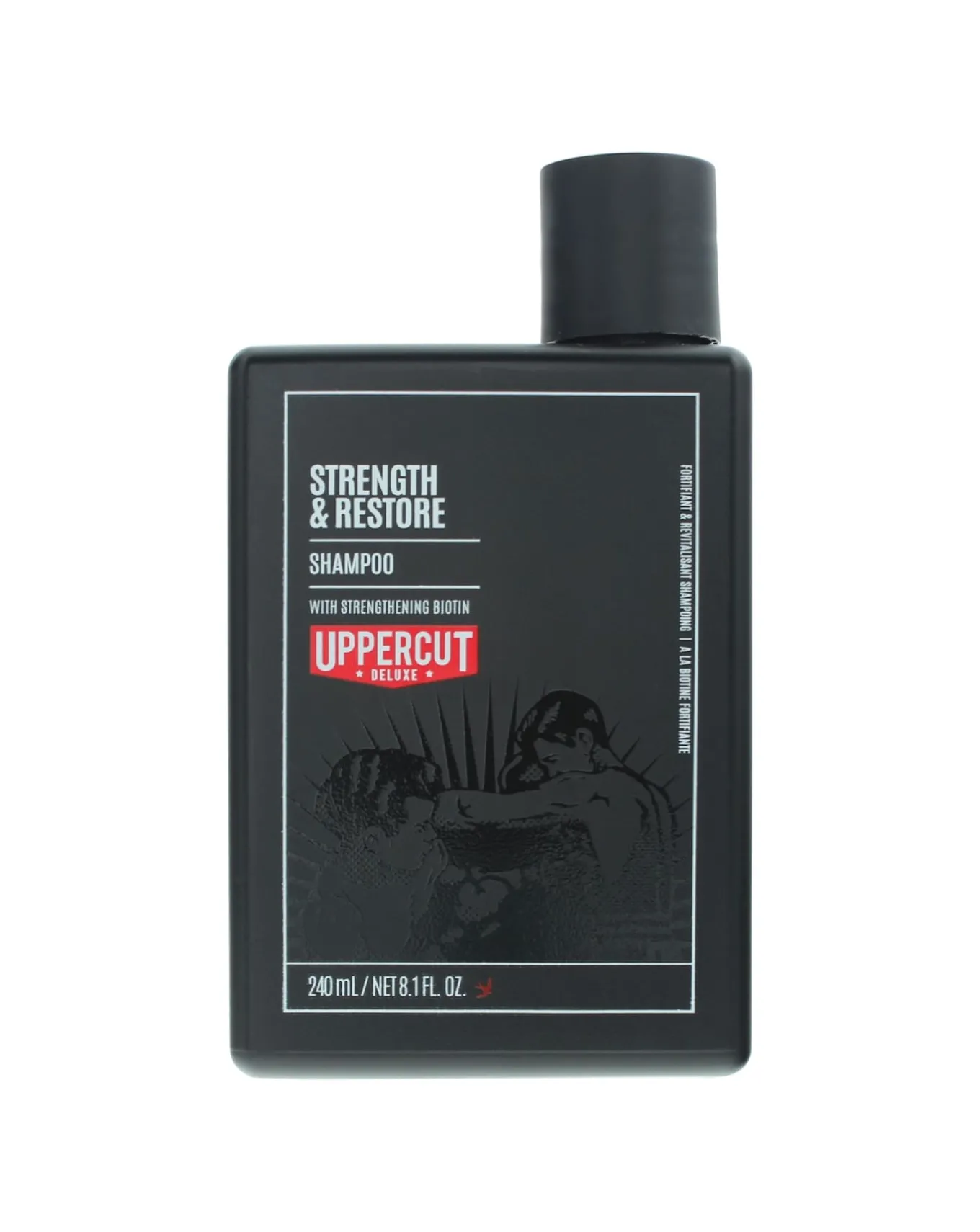 Uppercut Deluxe Strength And Restore Shampoo 240ml- Hair Care