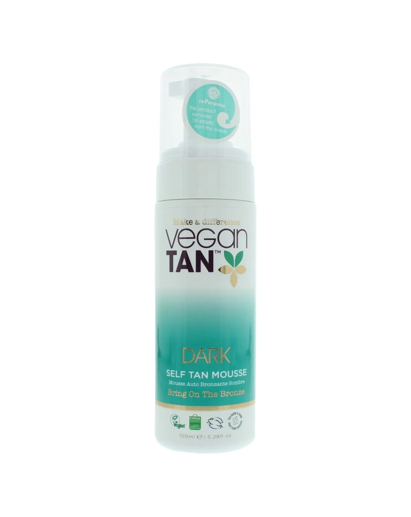 VeganTan Self Tan Mousse Dark- Bath & Body