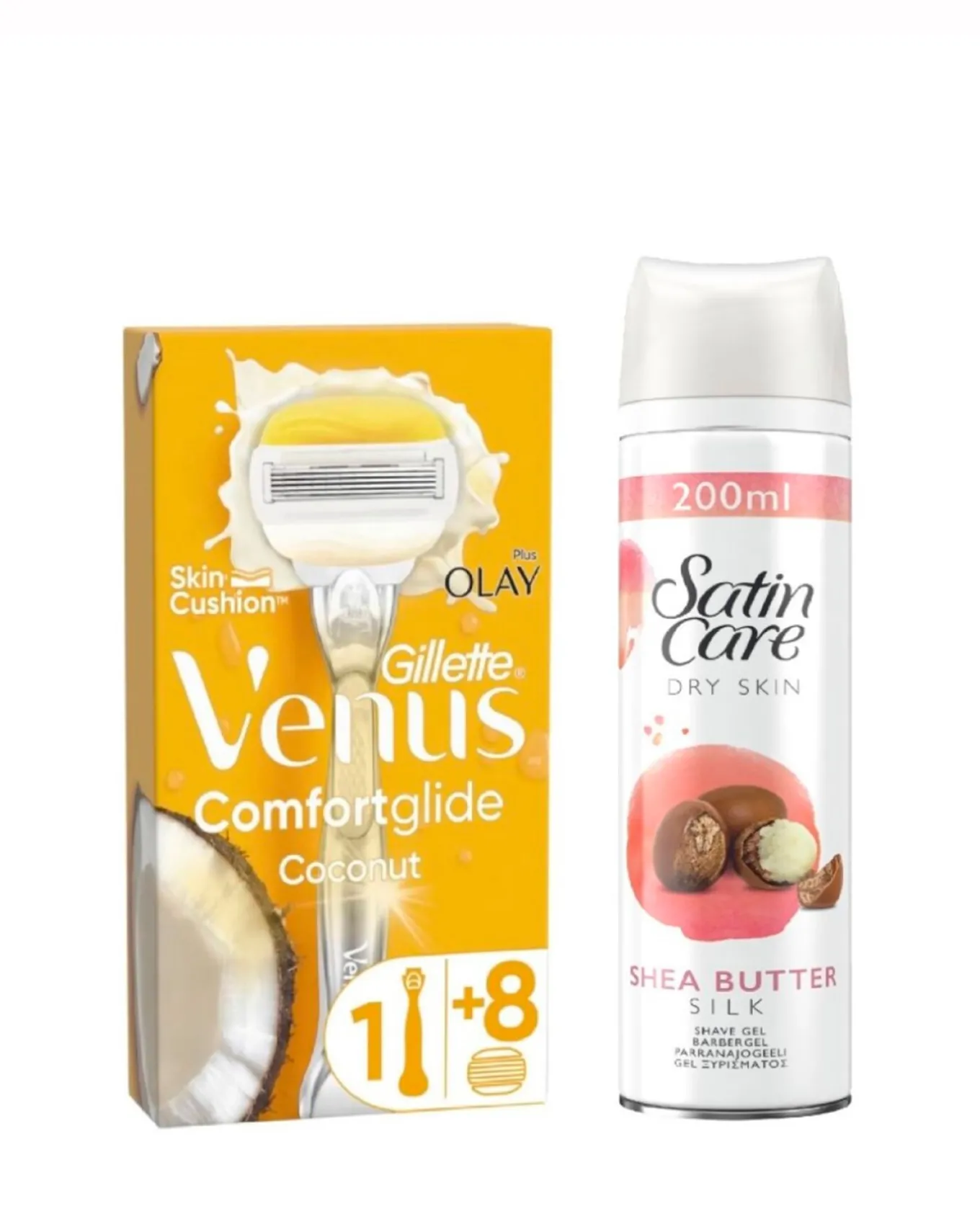 Venus Comfort Glide Razor Bundle 8 Blades- Shaving | Gift Sets