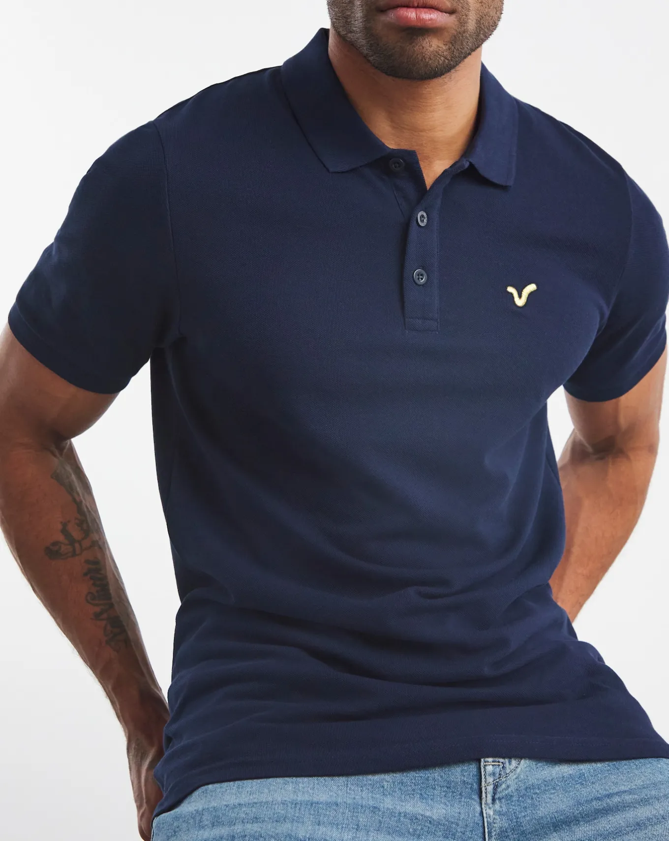 Voi Storm Polo Long Length- Polo Shirts