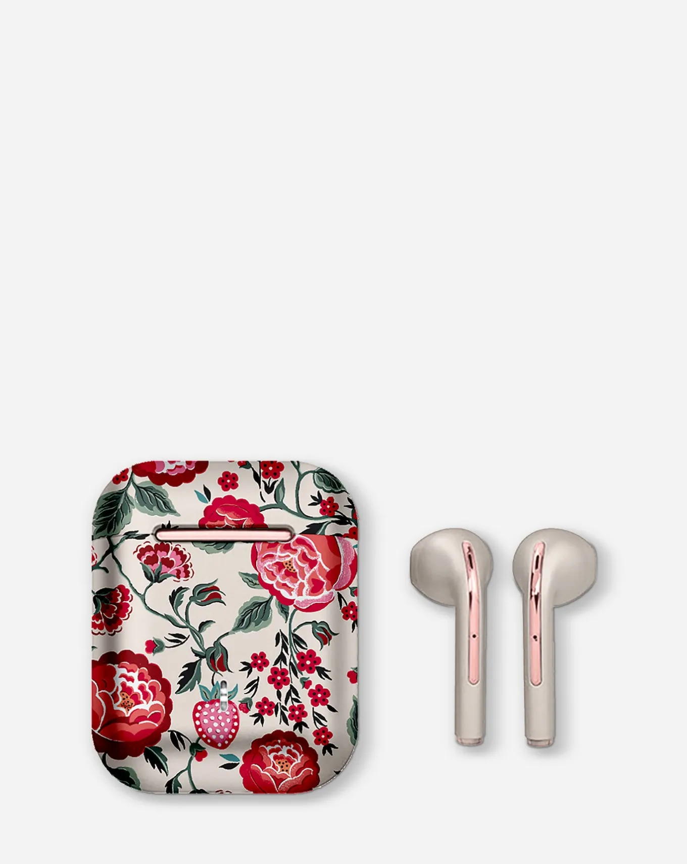 VQ Wren Wireless Earbuds - Cath Kidston Strawberry Garden- Headphones | Accessories