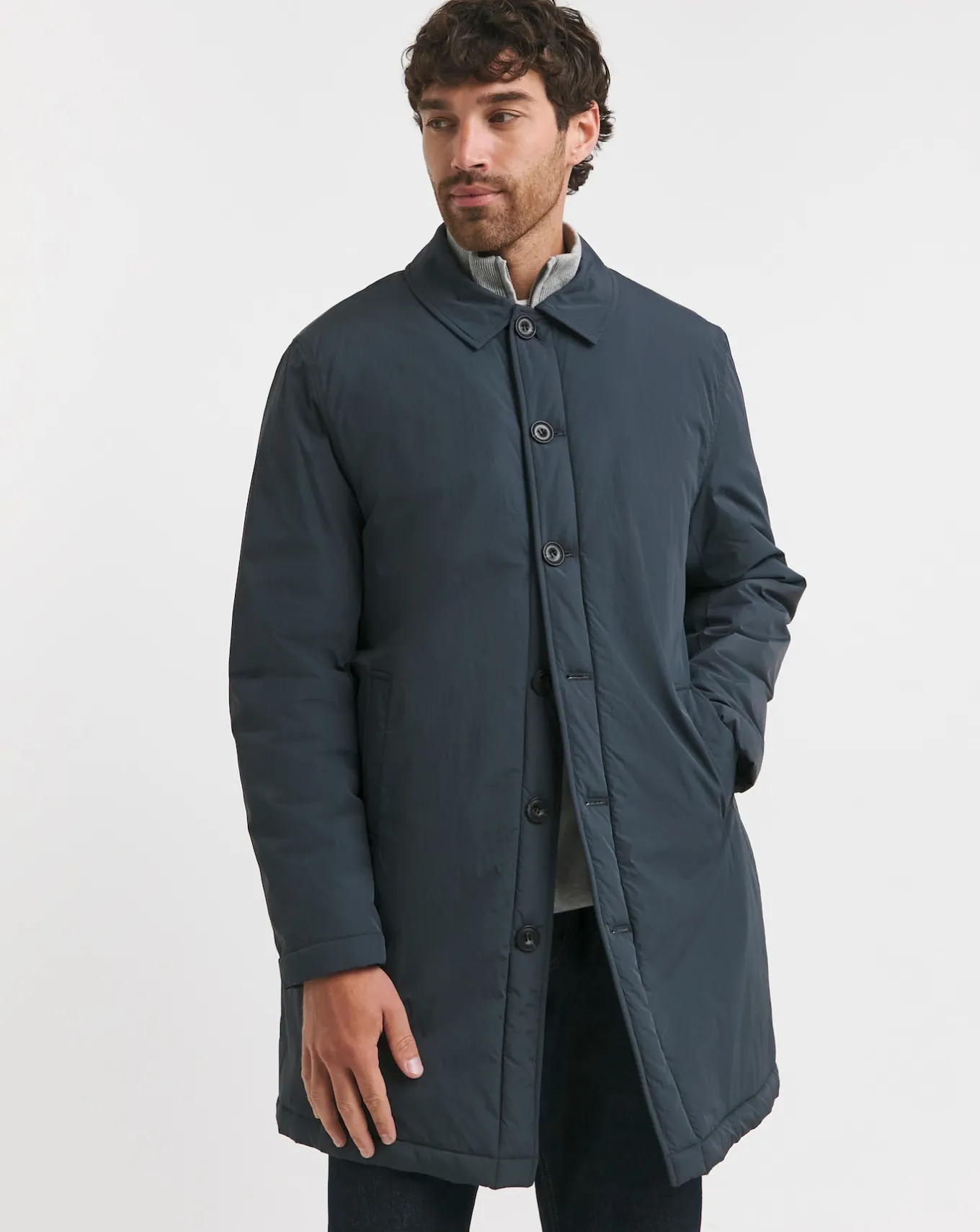 Jacamo Wadded Mac- Coats & Jackets