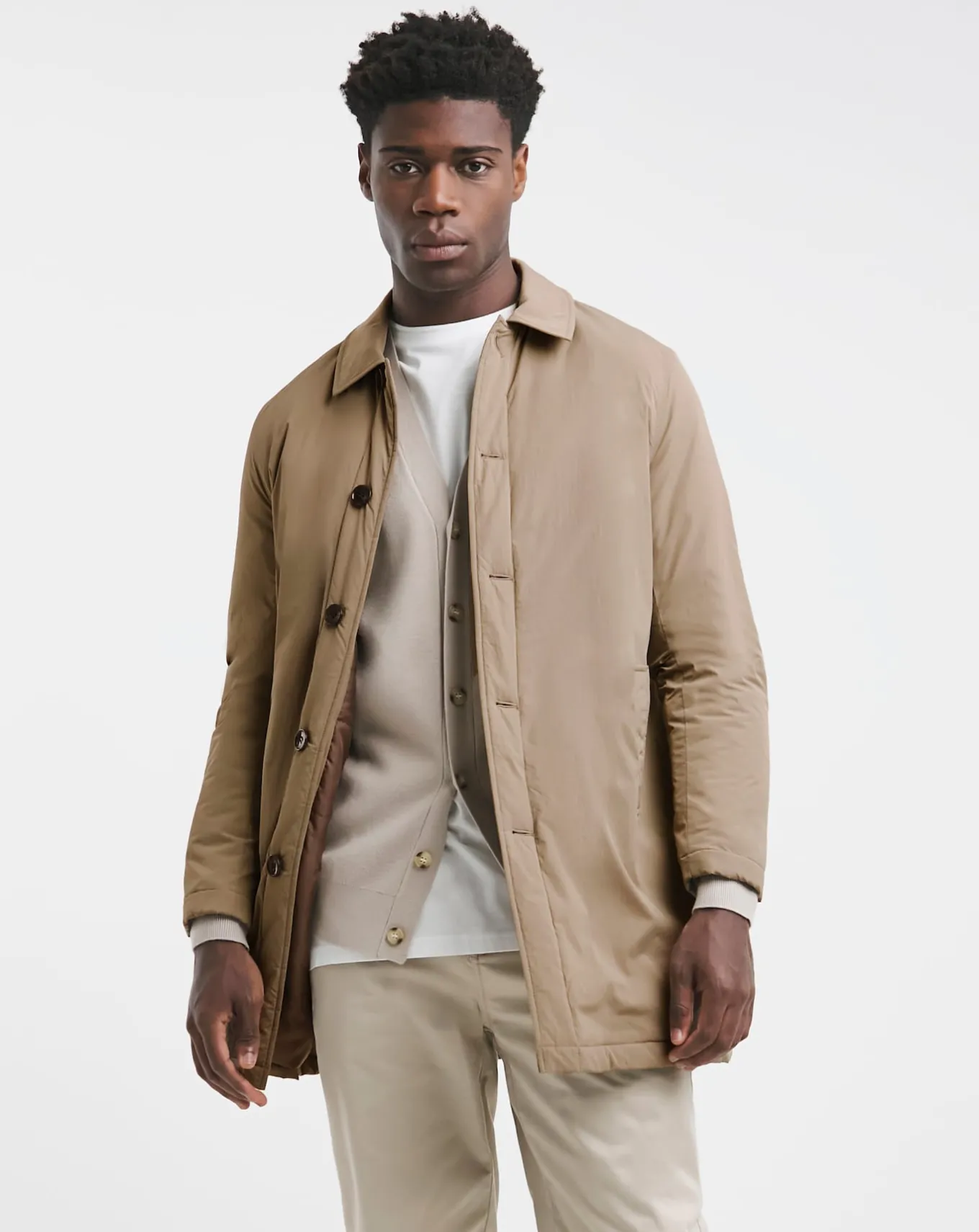 Jacamo Wadded Mac- Coats & Jackets