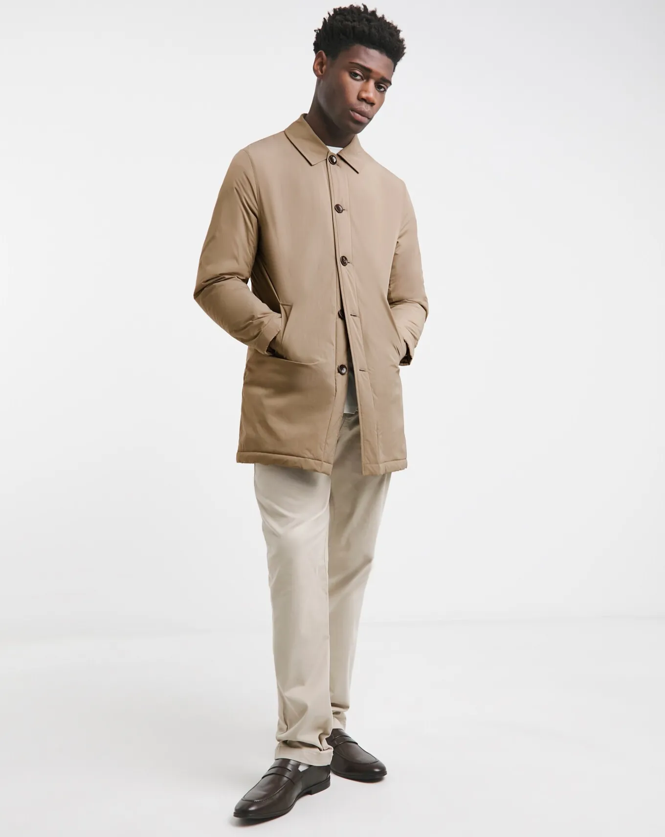 Jacamo Wadded Mac- Coats & Jackets