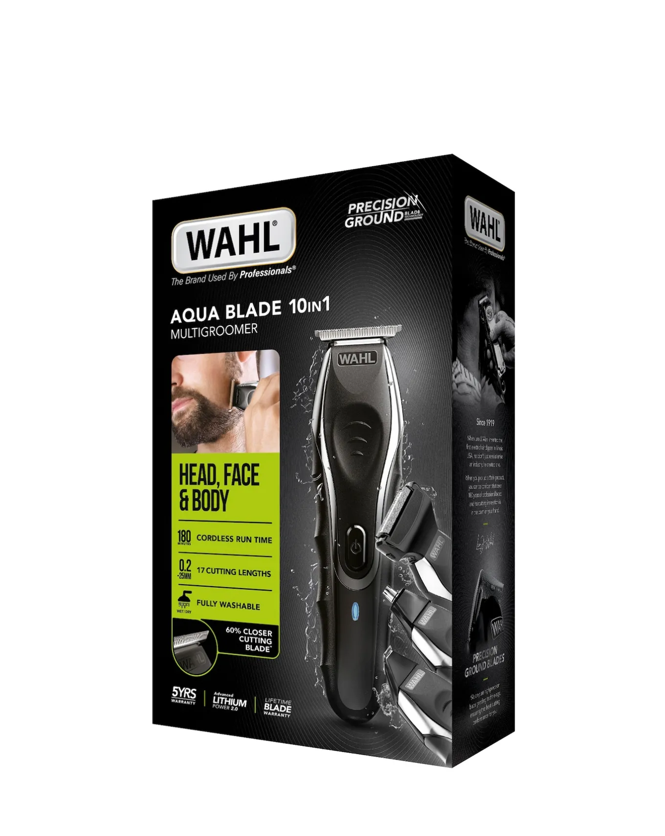 Wahl 10 in 1 Aqua Blade Multigroomer Set- Shaving