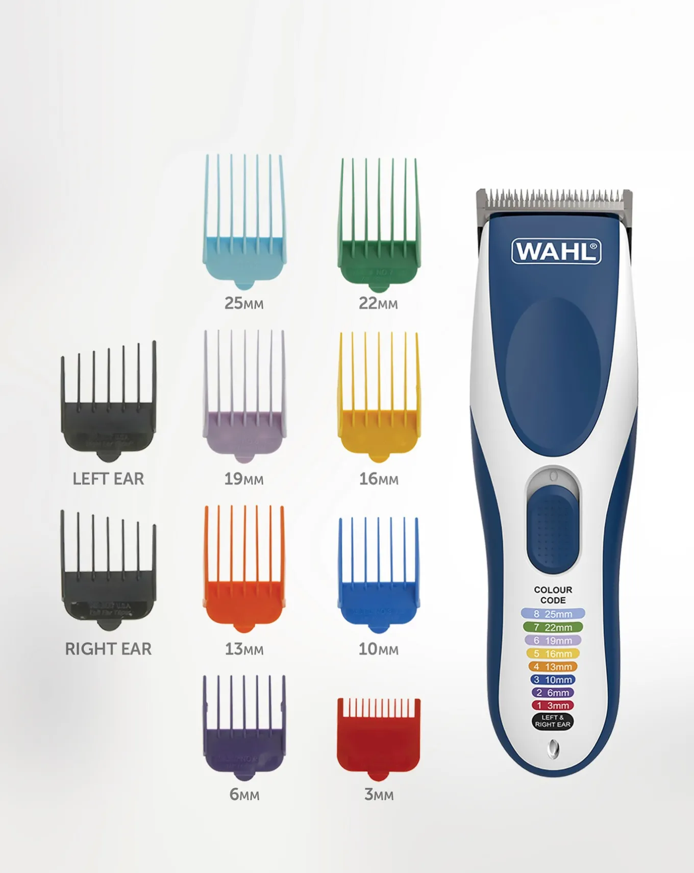 Wahl Colour Coded Cordless Hair Clipper- Hair Care