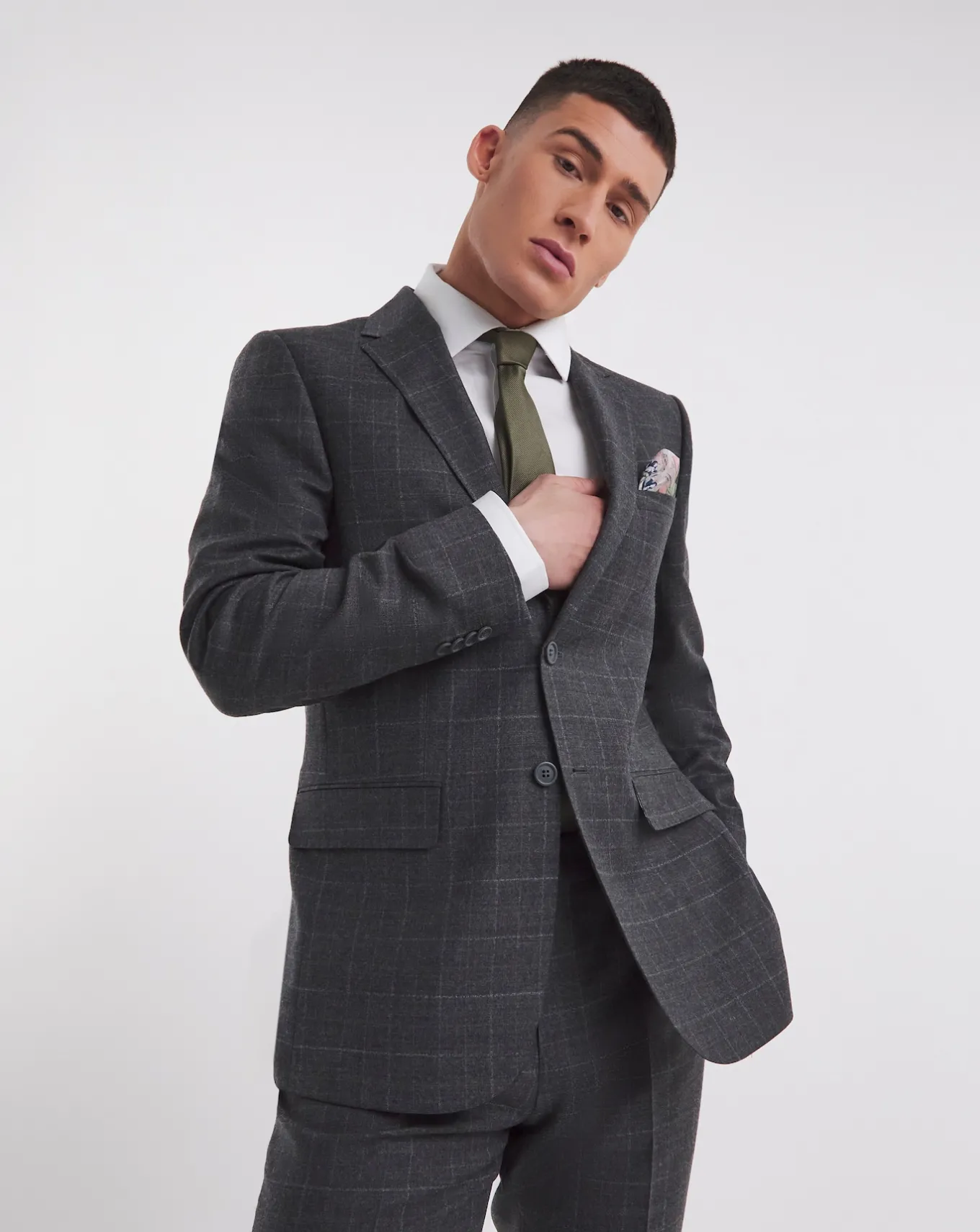 William Hunt Flannel Suit Jacket- Suit Jackets | Suits & Waistcoats