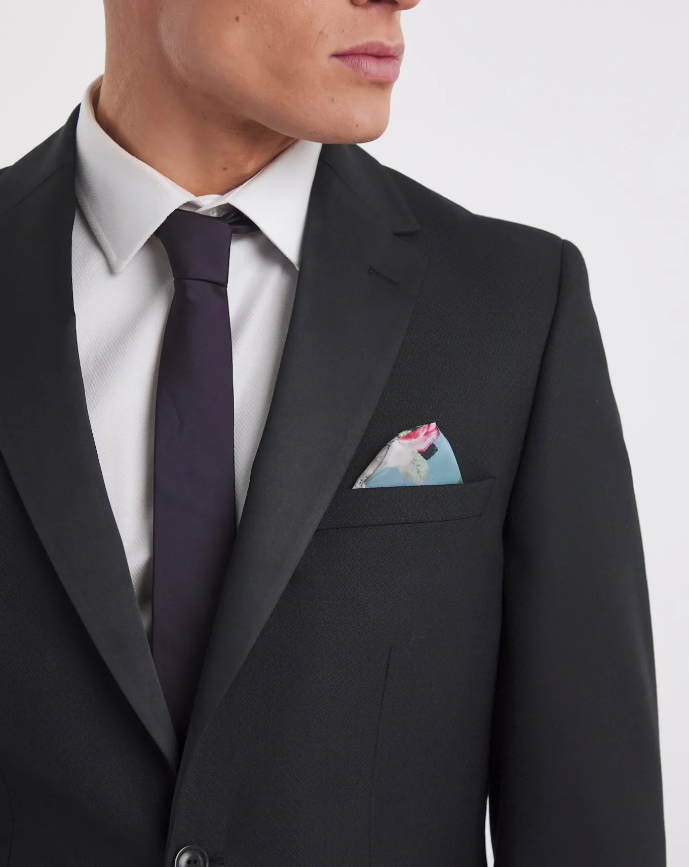 William Hunt Satin Lapel Blazer- Suit Jackets | Suits & Waistcoats