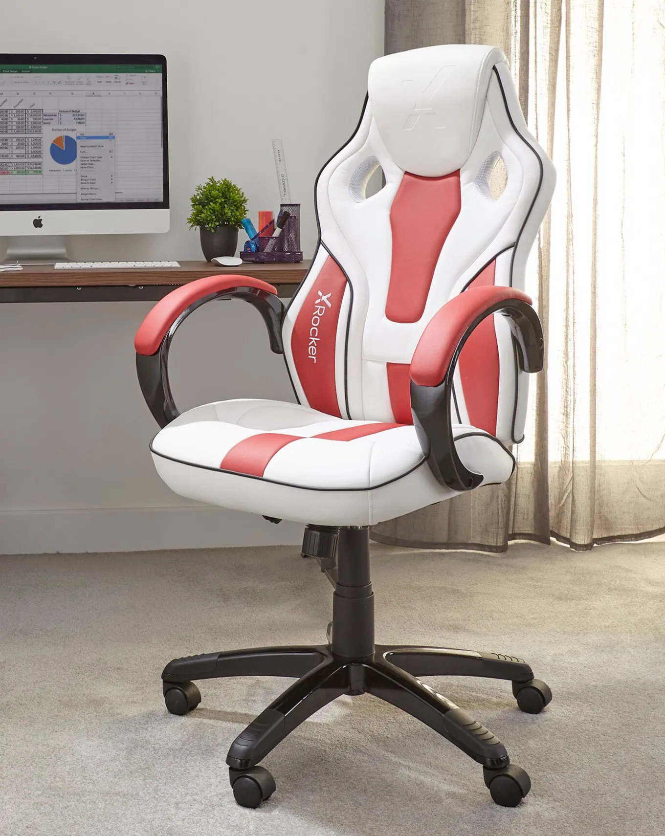 X Rocker Maverick Office Gaming Chair- Gaming Pcs & Accessories | Games & Consoles