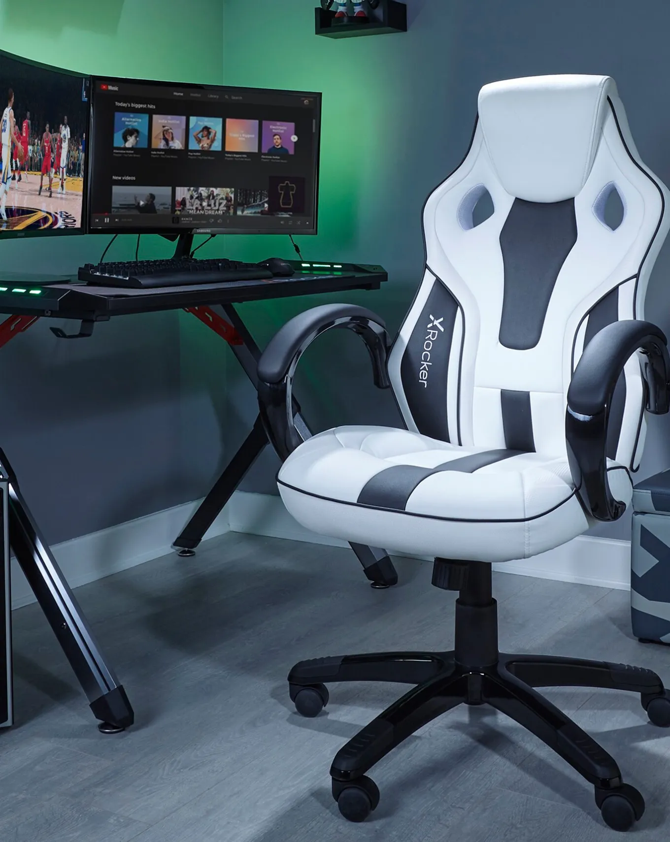 X Rocker Maverick Office Gaming Chair- Gaming Pcs & Accessories | Games & Consoles